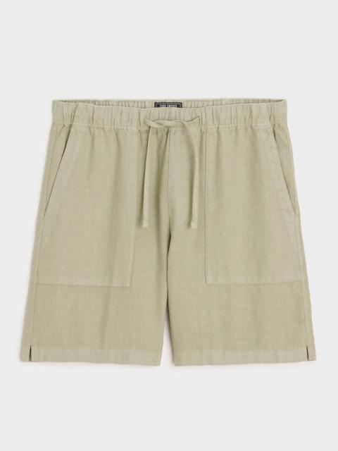 TODD SNYDER 7" Linen Beach Short
