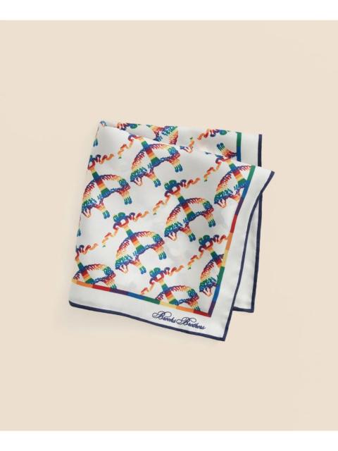 Brooks Brothers Silk Pride Pocket Square