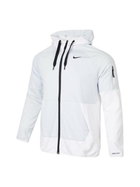 Nike Nike long sleeves hooded zipped jacket 'White' DQ4788-085