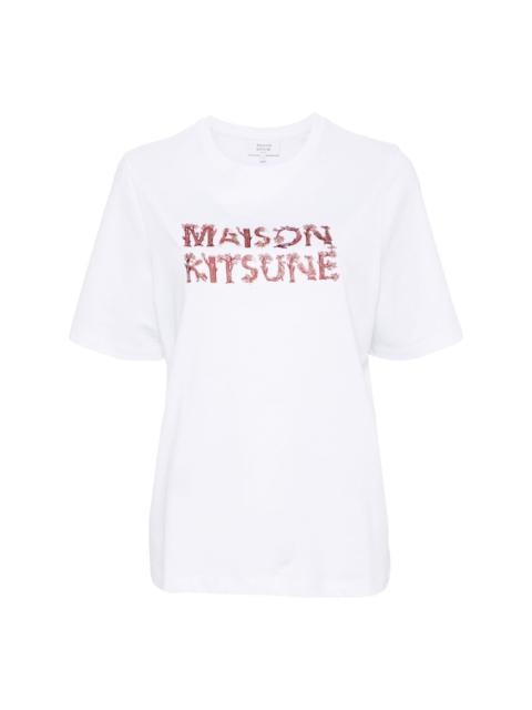 Maison Kitsuné Woodland Alphabet T-shirt