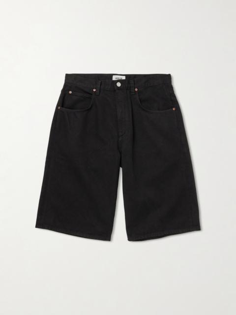 AGOLDE Fusion Straight-Leg Denim Shorts