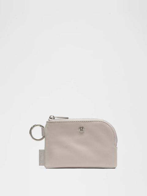 lululemon Clippable Card Pouch *Metal Hardware