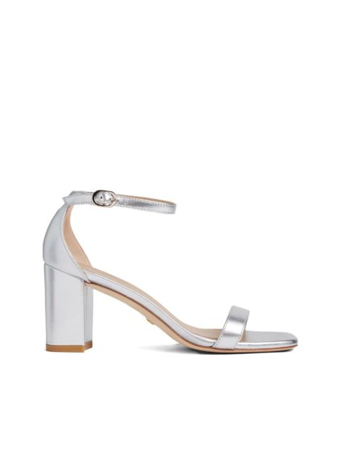 Stuart Weitzman 75mm metallic sandals