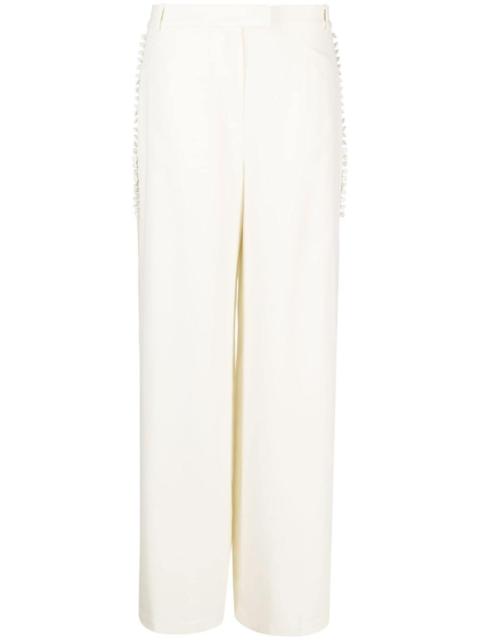 SIMKHAI Blossom pleated tailored trousers