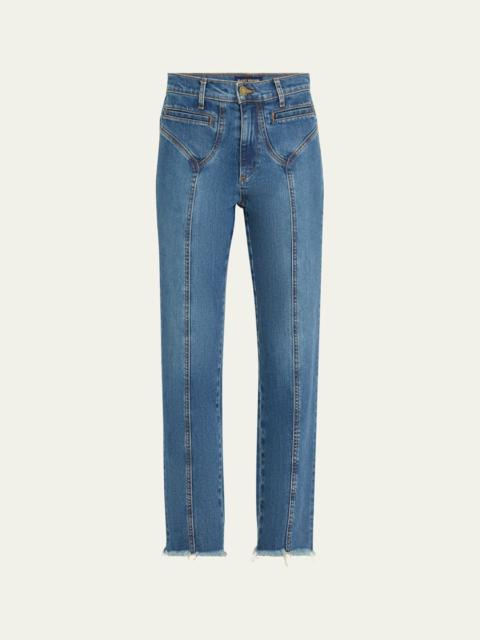 RAMY BROOK Zayne Straight-Leg Jeans