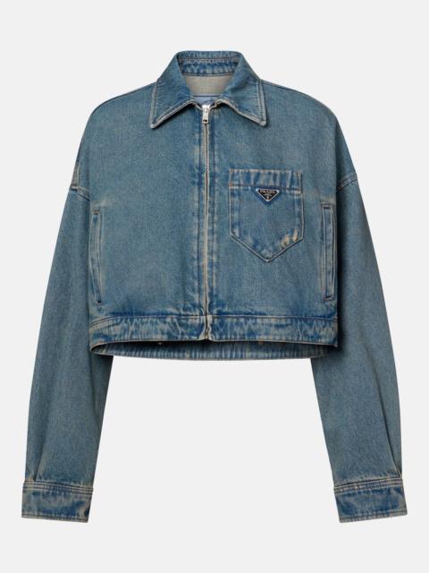 Prada Cropped denim jacket
