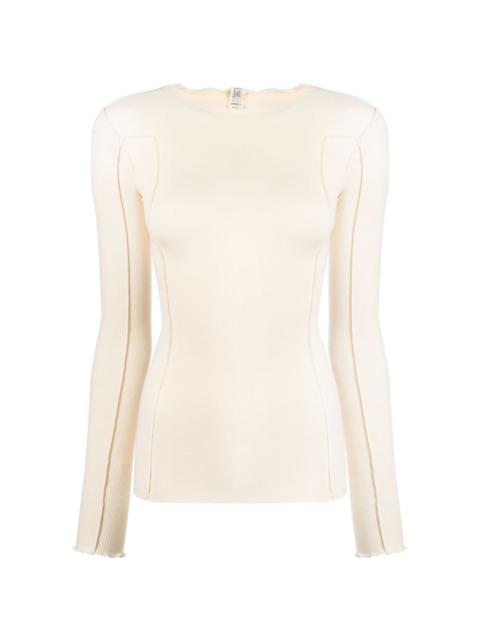 BASERANGE Omato organic-cotton top
