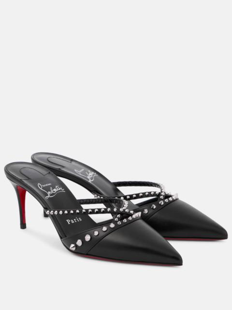 Christian Louboutin Tatoosh 70 studded leather mules