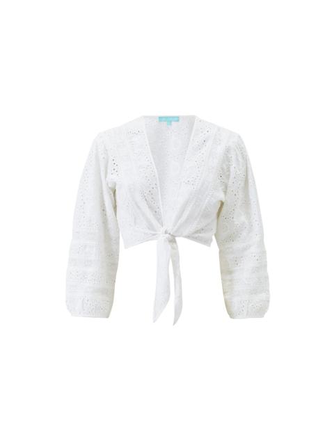 MELISSA ODABASH PIA WHITE TOP