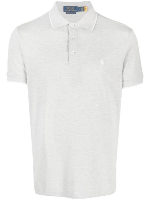 Polo Ralph Lauren embroidered-logo cotton polo shirt