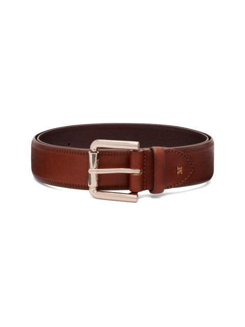 Max Mara Brown Leather Belt