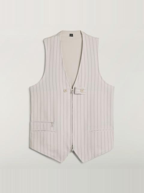 Y-3 Y-3 SPORT UNIFORM PINSTRIPE TAILORED VEST