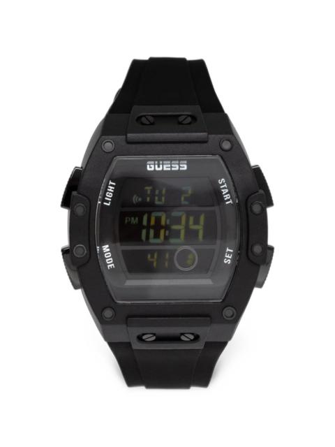 GUESS USA digital tonneau 43mm watch