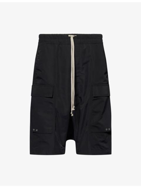 Rick Owens Cargo-Pocket Woven Shorts