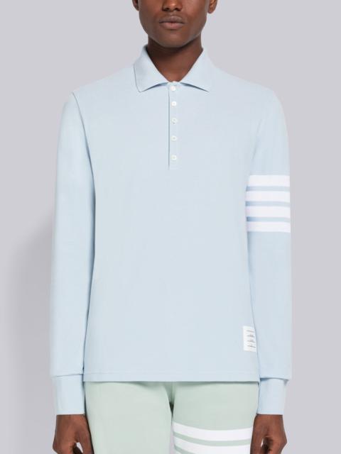 Thom Browne Classic Pique Hector Bunny 4-Bar Long Sleeve Polo