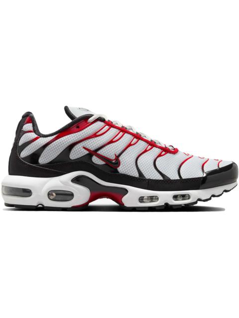 Nike Air Max Plus Pure Platinum Black University Red