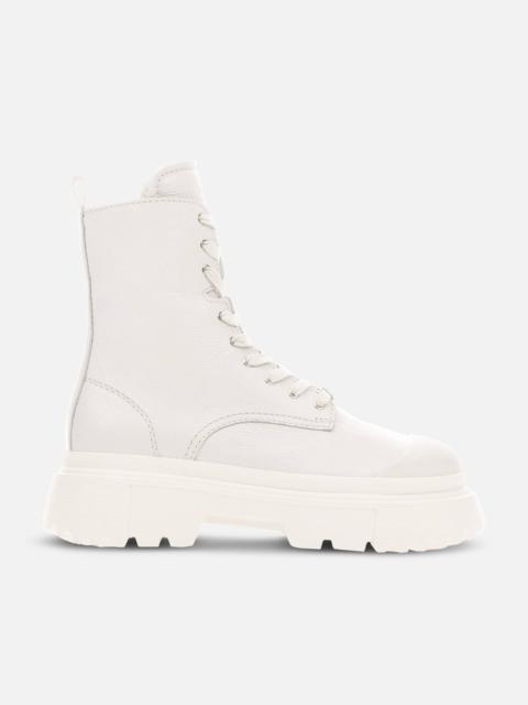 HOGAN Combat Boots Hogan H619 White