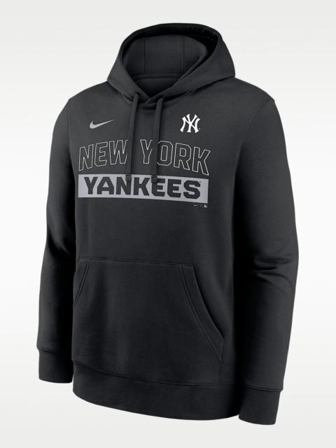 Nike New York Yankees Club Men's Nike MLB Pullover Hoodie