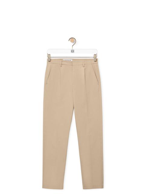 Loewe Tapered chino trousers in cotton