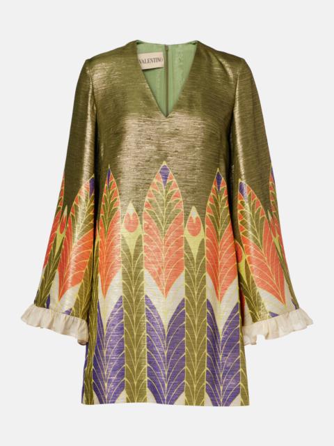 Valentino Escape printed silk-blend minidress