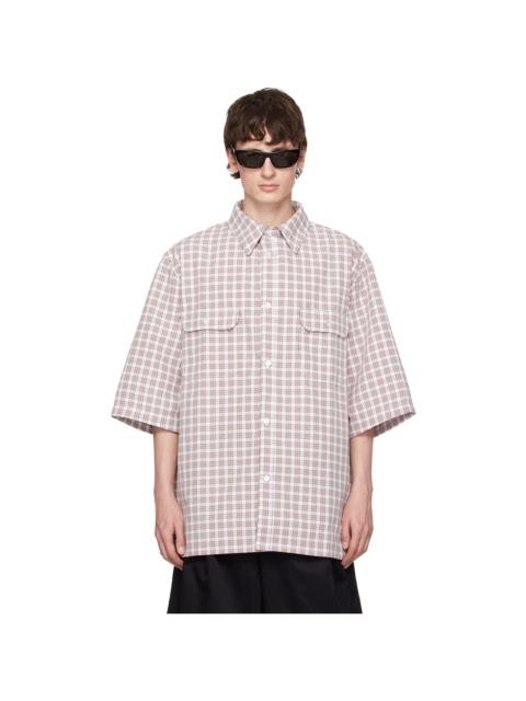 WILLY CHAVARRIA White & Red S/S Corcoran Shirt