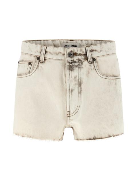 Miu Miu Denim Shorts