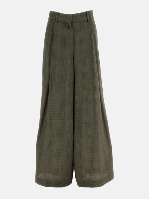 Dries Van Noten Oversize podium pants in wool