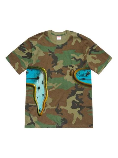 Supreme Supreme SS19 The Persistence of Memory WoodlandCamo Tee SUP-SS19-706