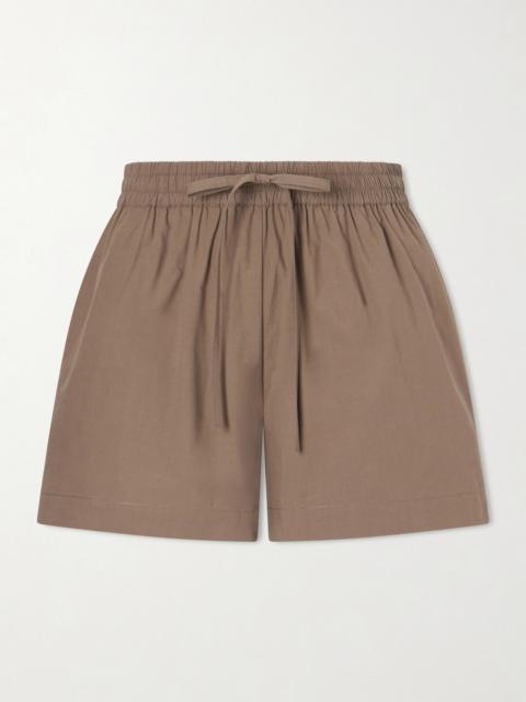 MATTEAU Organic Cotton-poplin Shorts