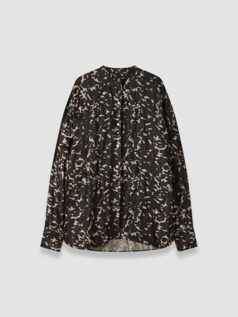 JOSEPH Millie Printed Crinkle Blouse
