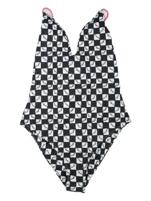 Chrome Hearts Matty Boy checkered swimsuit