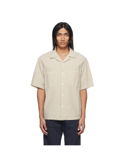 BARENA Taupe Solana Tendon Shirt