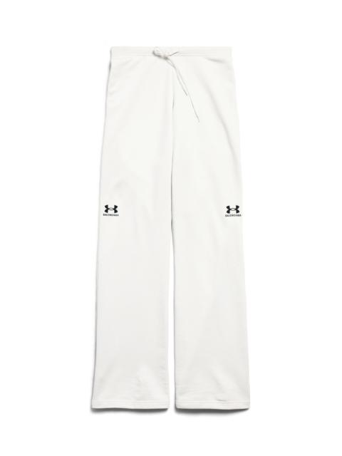 BALENCIAGA Women's Under Armour® Flared Sweatpants in White/black