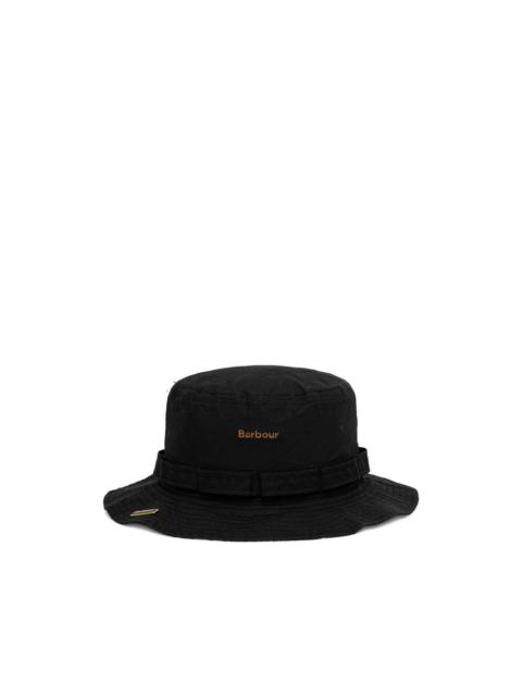 Barbour logo-detail bucket hat