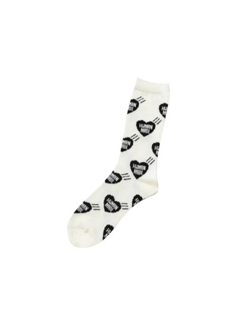 Human Made Human Made Heart Pattern Socks 'Black'