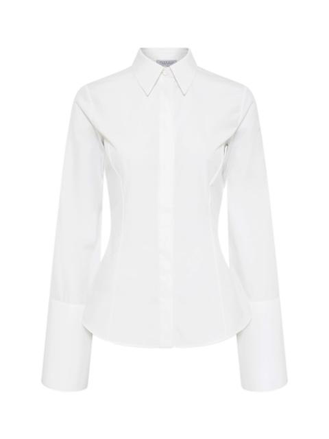 GABRIELA HEARST Jataya Shirt in White Sea Island Cotton