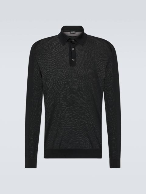 ZEGNA Wool polo sweater