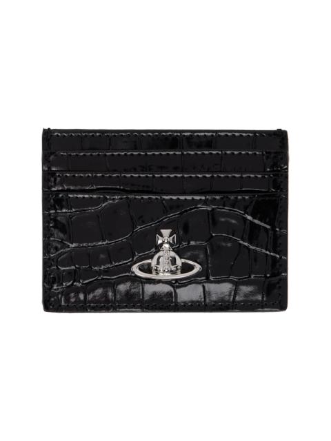 Vivienne Westwood Black Flat Card Holder