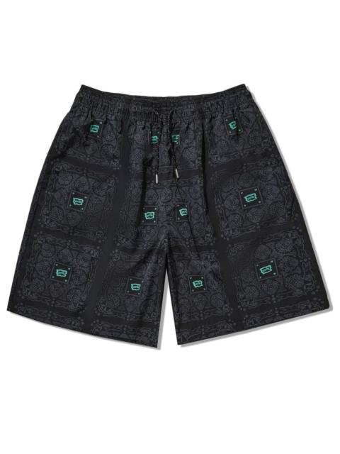 Li-Ning Li-Ning x BBC ICECREAM All-Over Print Shorts 'Black' AKSU793-1