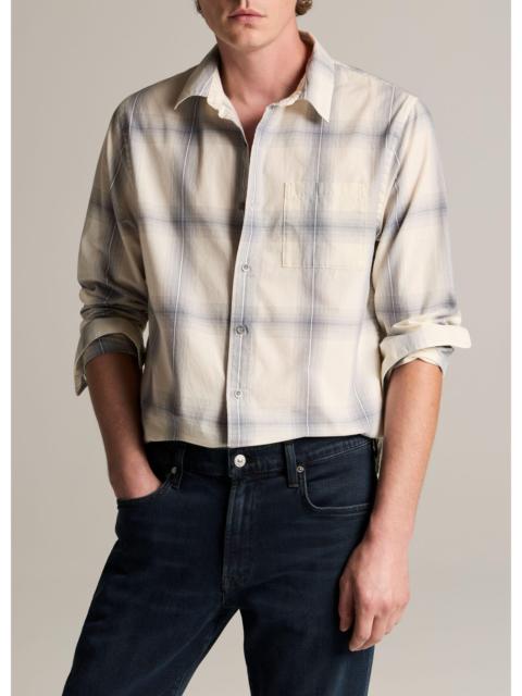 Vince Townes Plaid Cotton Button-Front Shirt