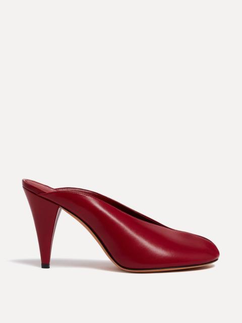 LE MONDE BÉRYL Iris Mule / Lipstick Leather
