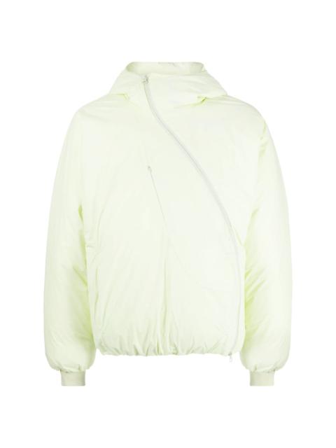 off-centre padded jacket