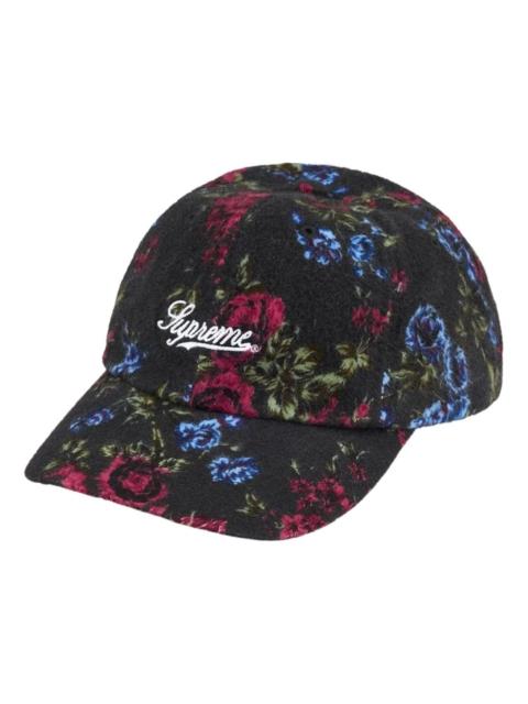 Supreme Supreme SS26 Floral Flannel 6-Panel Cap 'Black' SUP-SS26-1043-BLK