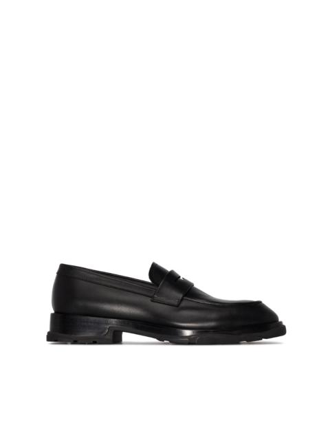 rubber-sole loafers