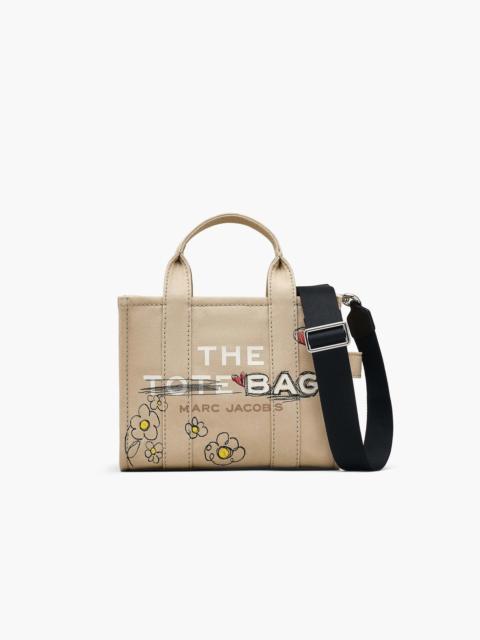 Marc Jacobs THE DAISY DOODLE CANVAS SMALL TOTE BAG