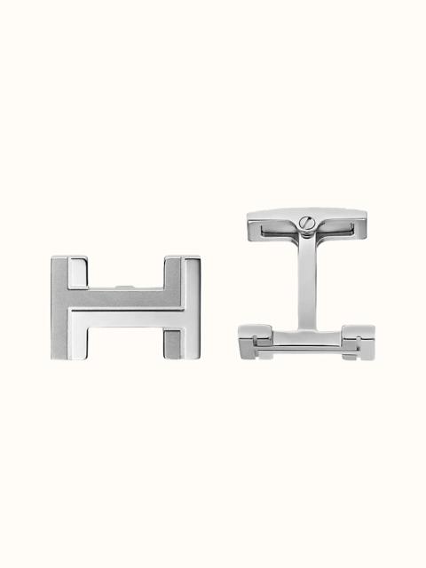 Hermès H au Carre cufflinks