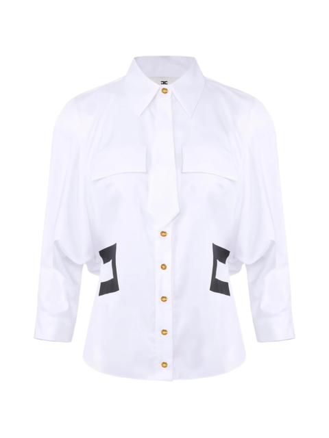 ELISABETTA FRANCHI Elisabetta Franchi Tie-detail Shirt