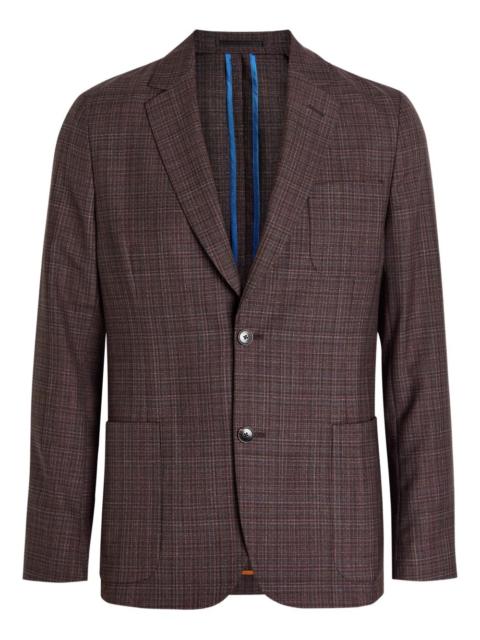 Paul Smith single-breasted checked blazer