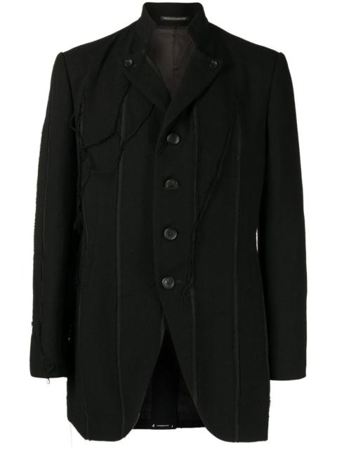 Yohji Yamamoto button-up long-sleeve blazer