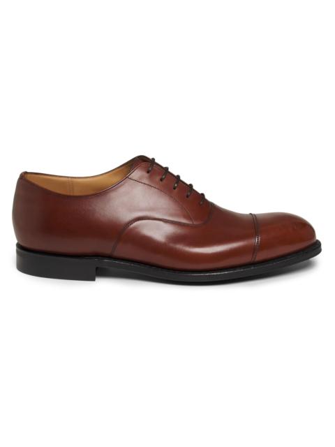 Church's Men's Consul R 2.0 5 Leather Cap-Toe Oxfords - Burnt